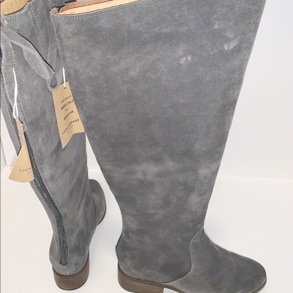 Lucky Brand Knee high Suede Boots - Picture 4 of 5